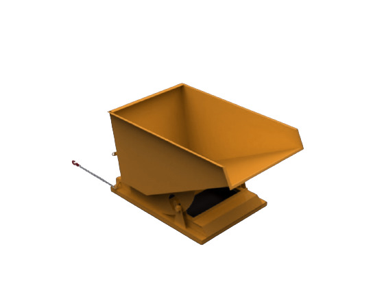 1200L Heavy Duty Tipping Skip - Image 4