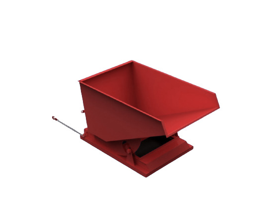 1200L Heavy Duty Tipping Skip - Image 5