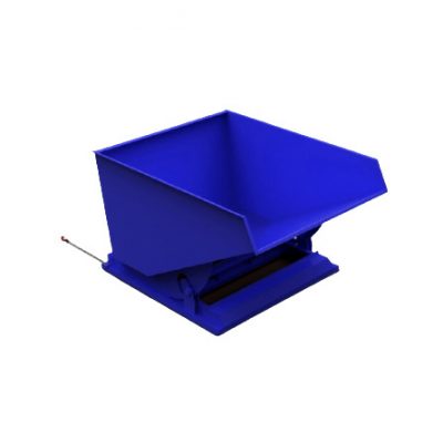 1600L Heavy Duty Tipping Skip Blue