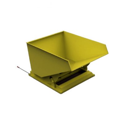 1600L Heavy Duty Tipping Skip Yellow
