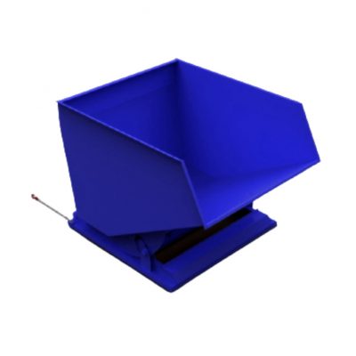 2400L Heavy Duty Tipping Skip Blue