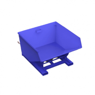 750L ECO Tipping Skip Blue