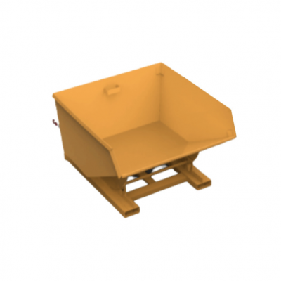 750L ECO Tipping Skip Orange