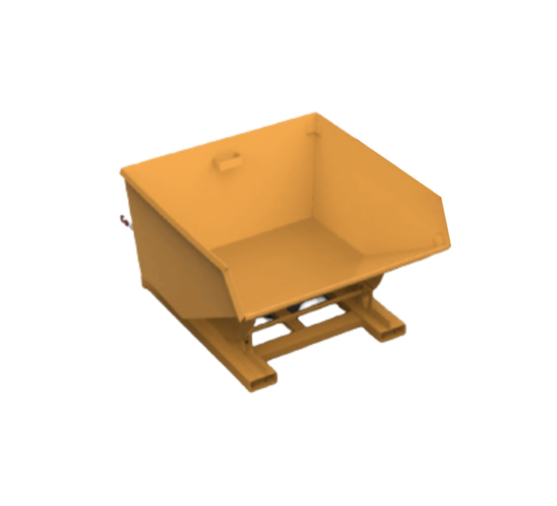750L ECO Tipping Skip Orange