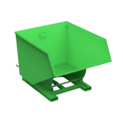 1750L ECO Tipping Skip Green