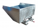Galvanised Roll Forward Tipping Skip