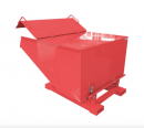 Tipping Skip with Lid