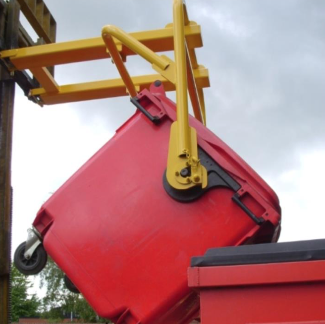 1100L Wheelie Bin Handler - Image 3