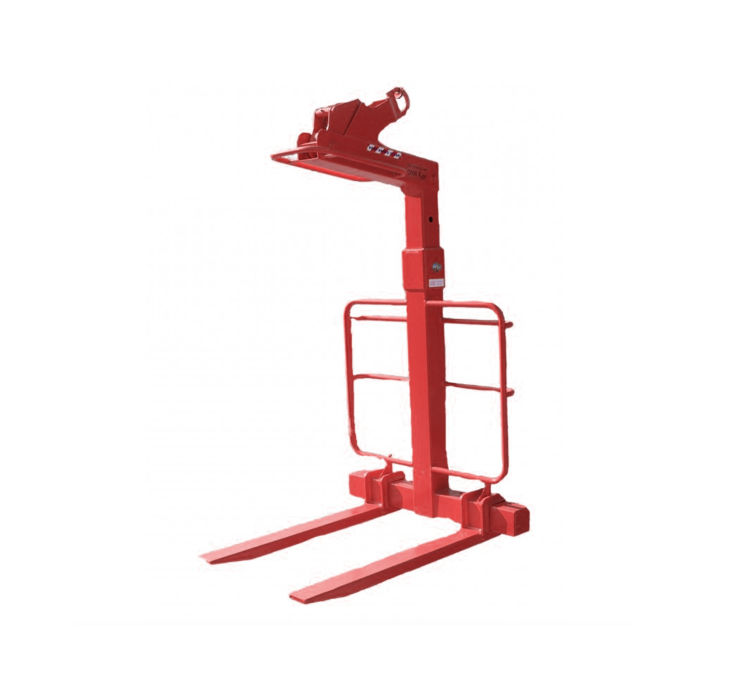 Self-Levelling Pallet Crane Forks