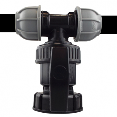 Dust Suppression Attachment with Valve