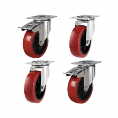 100mm Polyurethane Castors