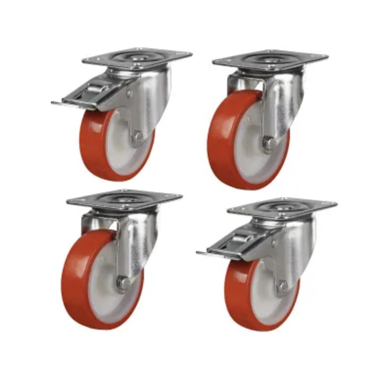 150mm Polyurethane Castors