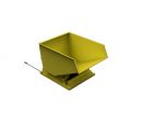 500L Heavy Duty Tipping Skip Yellow