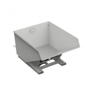 1250L ECO Tipping Skip Goosewing Grey