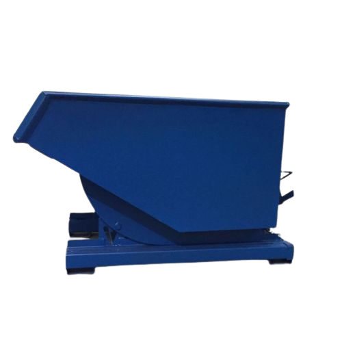 1250L ECO Tipping Skip Blue - Image 2
